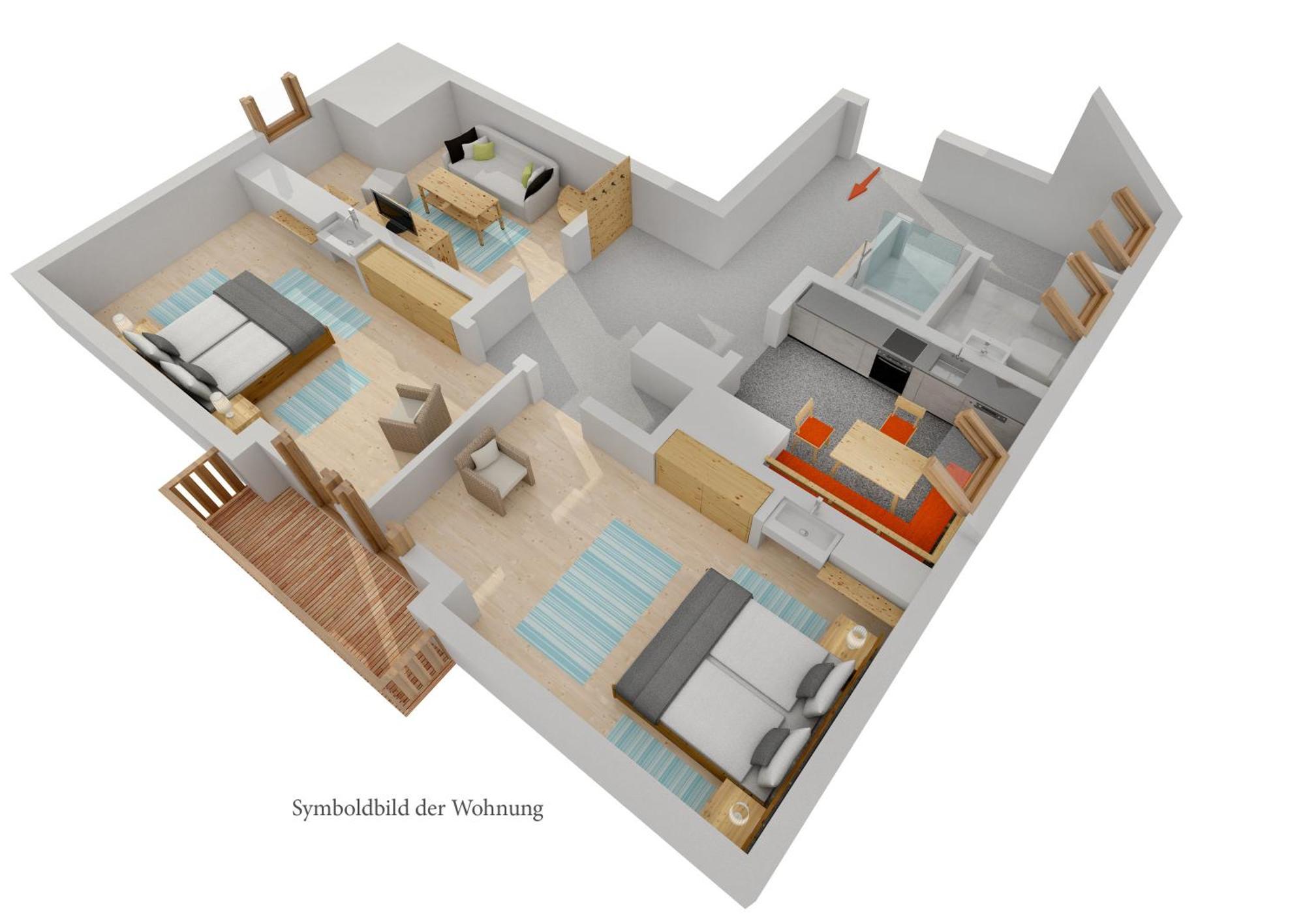 Hauserhof Am Goldberg デラッハ 部屋 写真